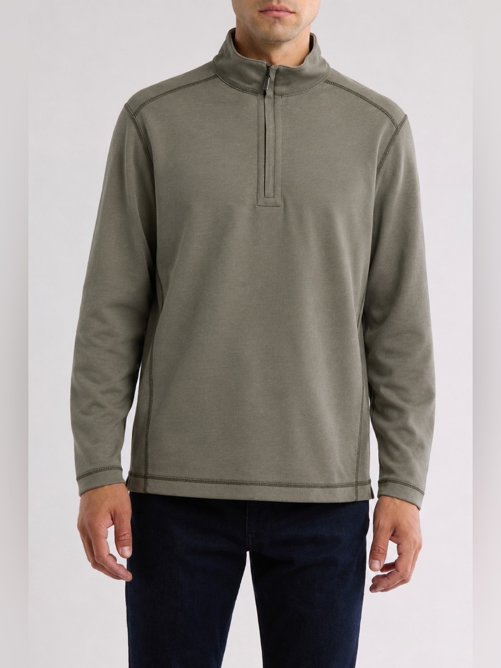 Tommy Bahama Reversible Men's Quarter Zip Pullover Size XL